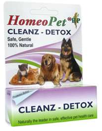 HomeoPet Cleanz Detox Dog Cat