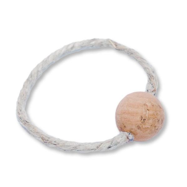 From The Field Loopy Luna All-Natural Cork Ball on Hemp Twine, 2 Pieces