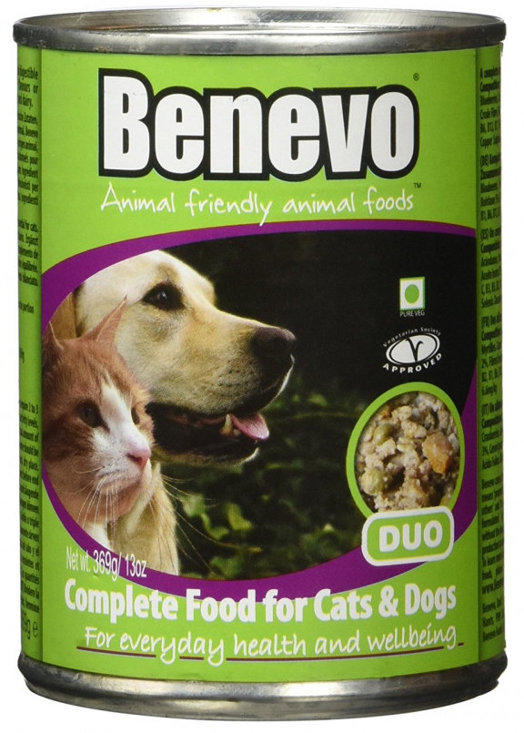 Benevo Duo Canned Vegan Cat and Dog Food