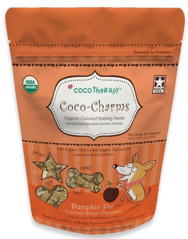 CocoTherapy Coco-Charms Training Treats - Pumpkin Pie