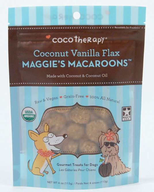 CocoTherapy Maggie's Macaroons Coconut Vanilla Flax