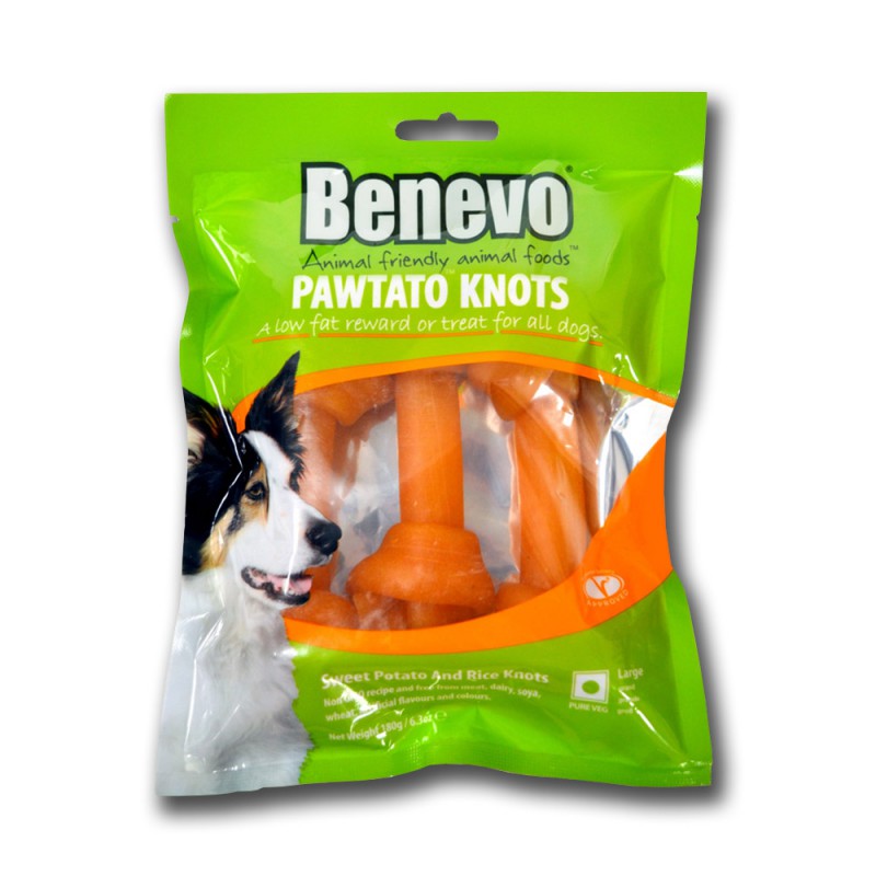 Benevo Pawtato Knots treats Large 